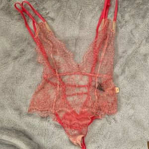 NWT Victoria’s Secret Lace Teddy
